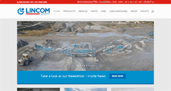 Desktop Screenshot of lincom.com.au