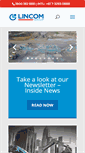 Mobile Screenshot of lincom.com.au