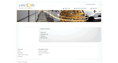 Desktop Screenshot of lincom.ch